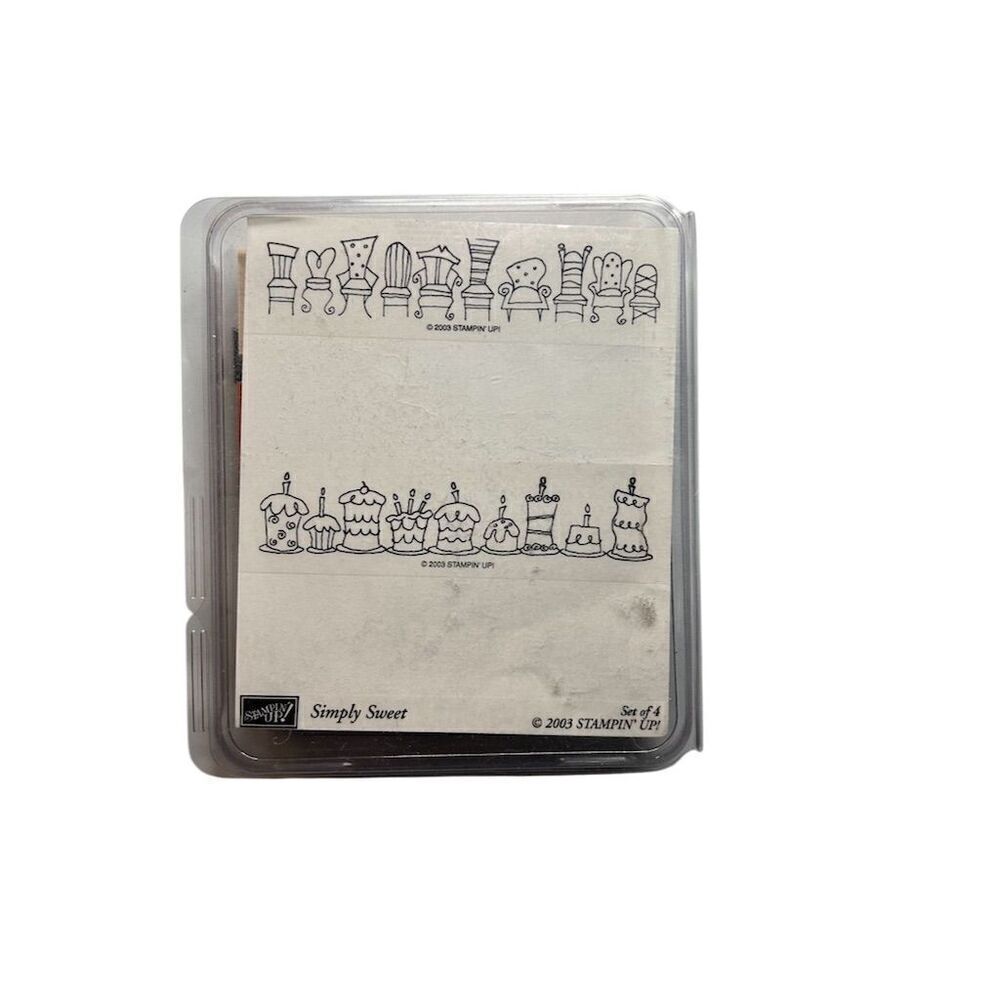 Stampin' Up! Simply Sweet Whimsical Frame Stamp Set of 4